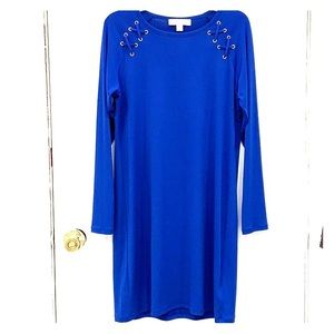 Michael Kors royal blue dress, size large